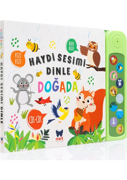 Net Çocuk Yayınları Haydi Sesimi Dinle - Doğada