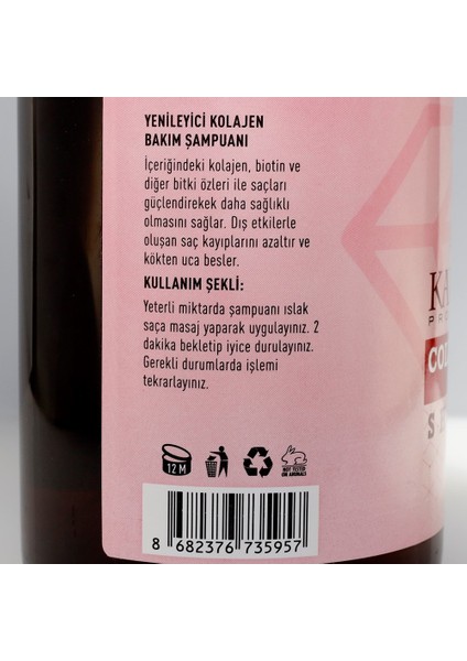 Pro Collagen Biotin Yenileyici Onarıcı Bakım Şampuan 500ML