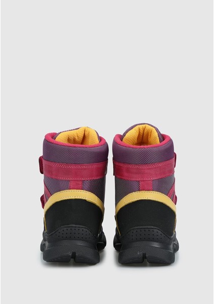 Fuşya Deri Kız Çocuk Bot fırsatları