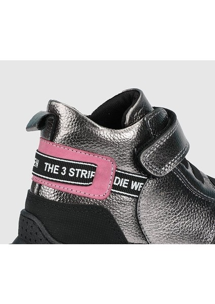 Platin Deri Kız Çocuk Bot indirimleri