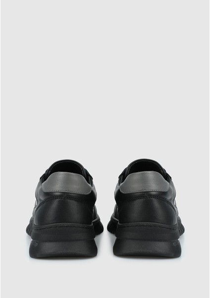 Siyah Deri Kadın Sneaker fırsatları