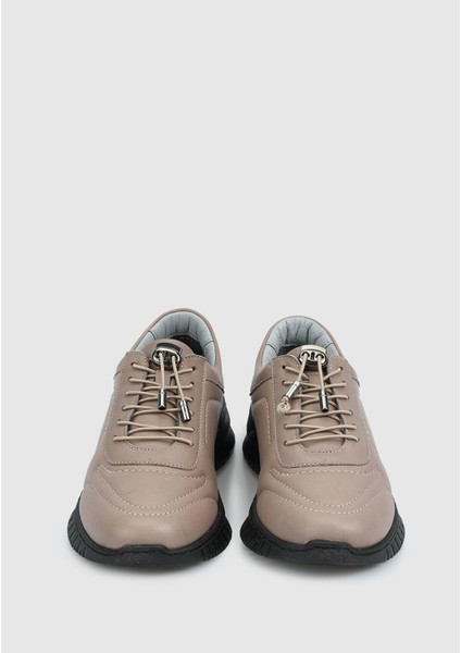 Vizon Deri Kadın Ayakkabı modelleri