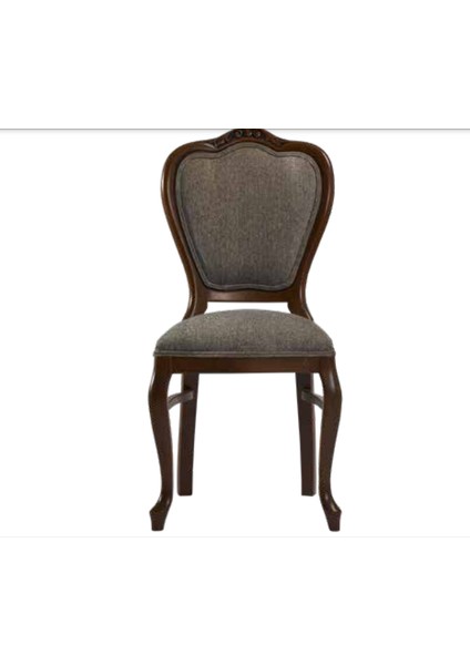 Sandalye Zus028 Model Kayın Aslan Ayak Çizgi Desenli Örgü Kumaş Parlak Koyu Ceviz fırsatları