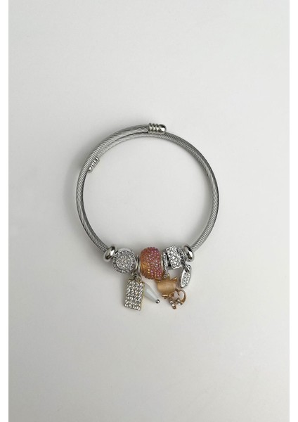 Çelik Pandora Figürlü Bileklik fiyatları