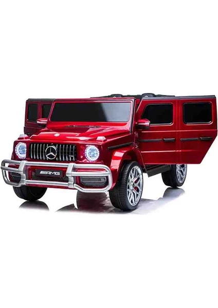 Lisanslı Mercedes G63 4x4 Orjinal 24 Volt Çift Kişilik Akülü Araba