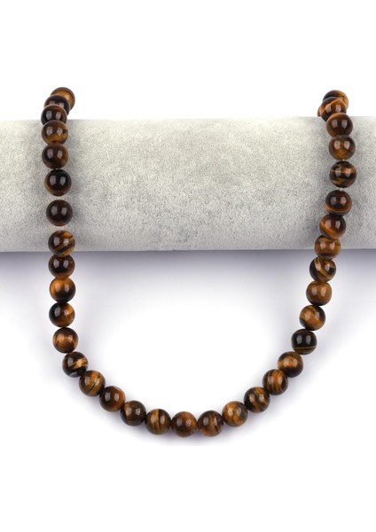 Kaplan Gözü Doğal Taş Dizi 10 mm Küre Kesim fiyatları