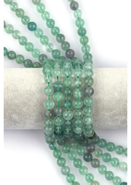 Florit ( ) Doğal Taş Dizi 8 mm Küre Kesim