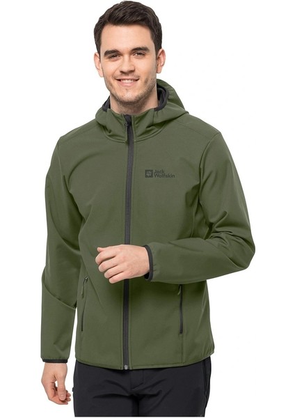 Jack Wolfskin 1307471-4161 Bornberg Hoody M Erkek Softshell Ceket