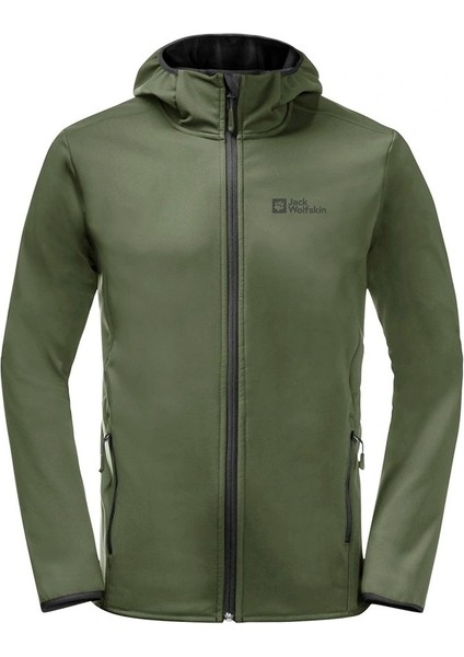 Jack Wolfskin 1307471-4161 Bornberg Hoody M Erkek Softshell Ceket