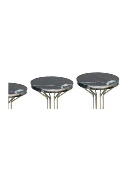 Brc Bufalo Zigon Model Metal Gümüş Renk Kaplama Siyah Mermer Temper Cam El Yapım