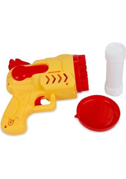 Yk Store Işıklı Pilli Köpük Baloncuk Makinesi Tabancası Yeni Tasarım Bol Köpük Süper Bubble Gun