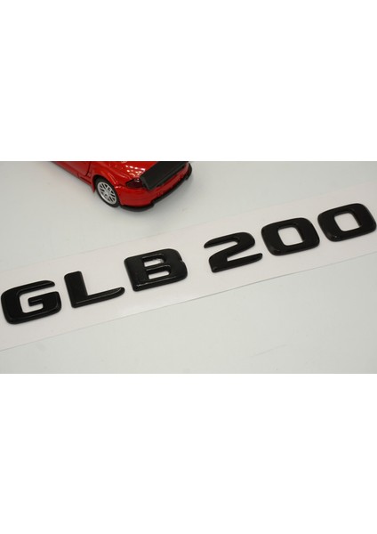 Benz Glb 200 Bagaj Parlak Siyah Abs 3m 3D Yazı Logo