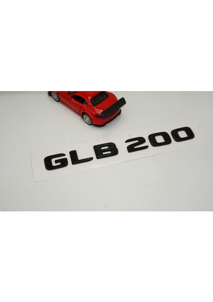 Benz Glb 200 Bagaj Parlak Siyah Abs 3m 3D Yazı Logo