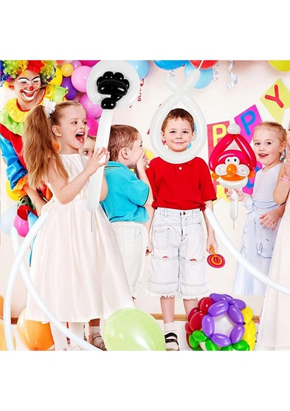 Balon Sosis Balon Helyum Balon Palyaço Balonu 10 Adet