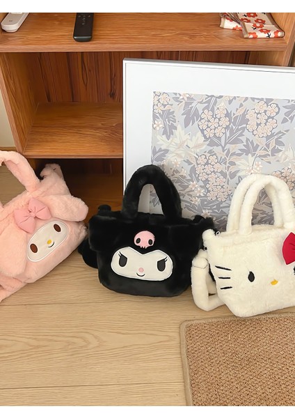 Kuromi Siyah Peluş Çanta fırsatları