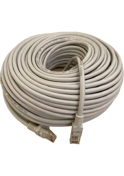 30 Metre Cat6 Kalın Internet Kablosu Ethernet Internet