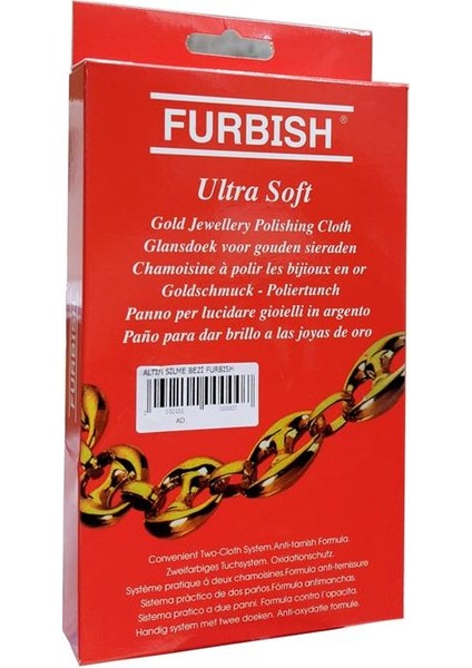 Altın Parlatma Silme Bezi Furbısh
