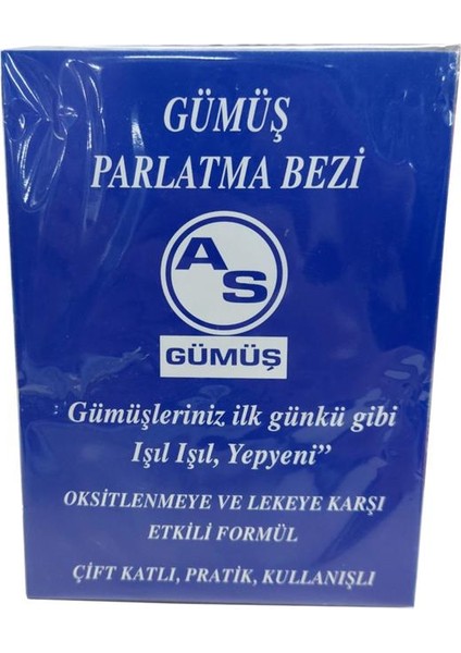 Gümüş Parlatma Bezi (2 Adet)