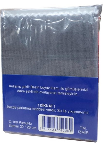 Gümüş Parlatma Bezi (2 Adet)