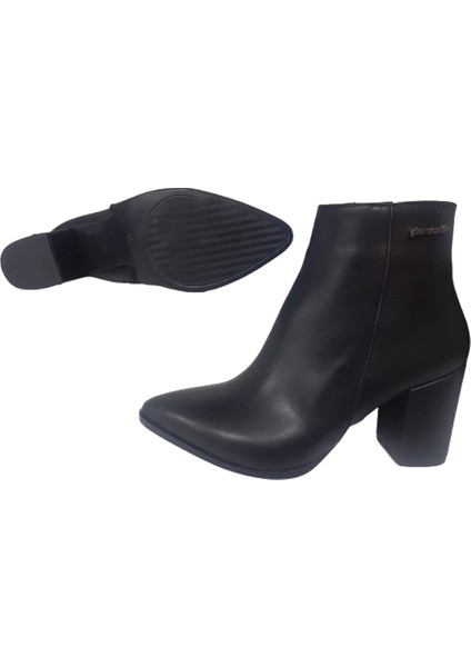 Kadın Siyah Topuklu Taban Günlük Bot fırsatları
