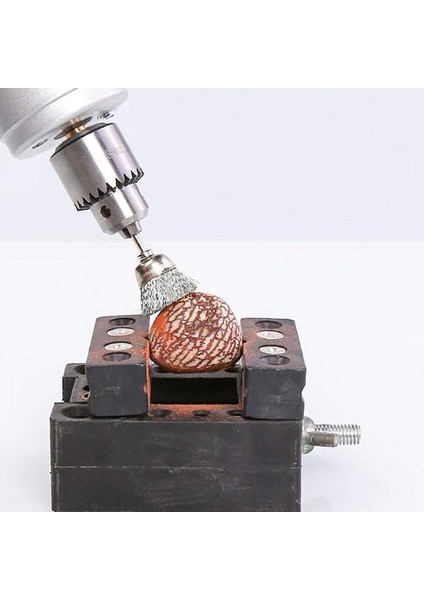 6068 Pimli Çanak Çelik Tel Fırça 15 mm (2 Adet)