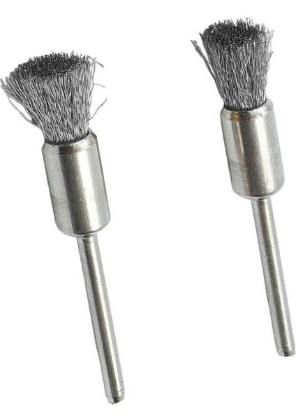 6071 Pimli Çelik Tel Fırça 8 mm (2 Adet)