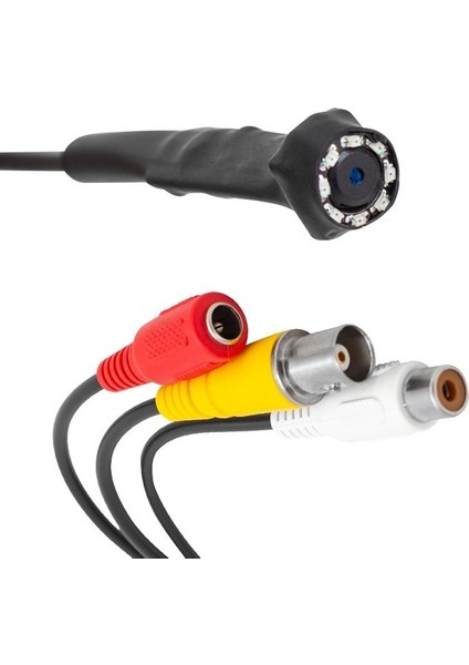 PM-19307 3.6mm 800 Tvl 1/4 Sensor Yuvarlak Mini Tip Kamera Kablosuz Beyaz fiyatları