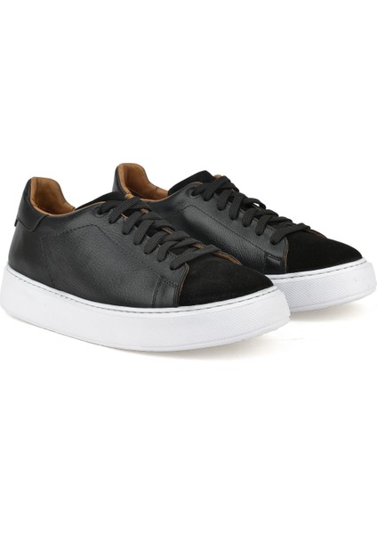 Erkek Deri Sneaker 1331026ZF7E Siyah