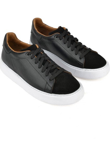 Erkek Deri Sneaker 1331026ZF7E Siyah