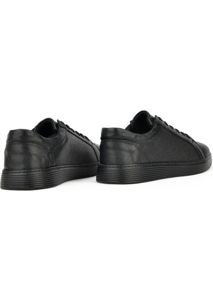 Erkek Deri Sneaker 133423Z95 Siyah modelleri
