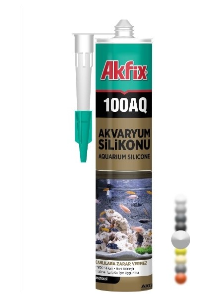 Akvaryum Silikonu Şeffaf 280 ml