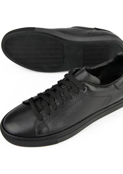 Erkek Deri Sneaker 1331026ZF7 Siyah fırsatları