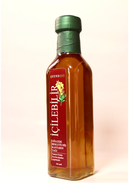 Üreticiden Içilebilir Sarı Kantaron Yağı 250 ml