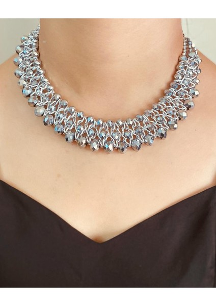 Sade Şık 1. Sınıf Çelik Kadın Kol Saat+ Kristal Taşlı El Yapımı Kolye modelleri