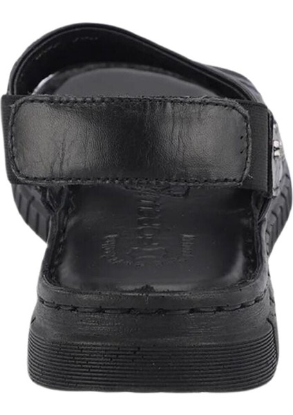 38507 Alice-G Siyah Kadın Comfort Deri Sandalet indirimleri