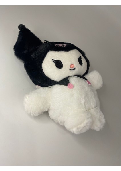 Kuromi Peluş Anahtarlık Siyah