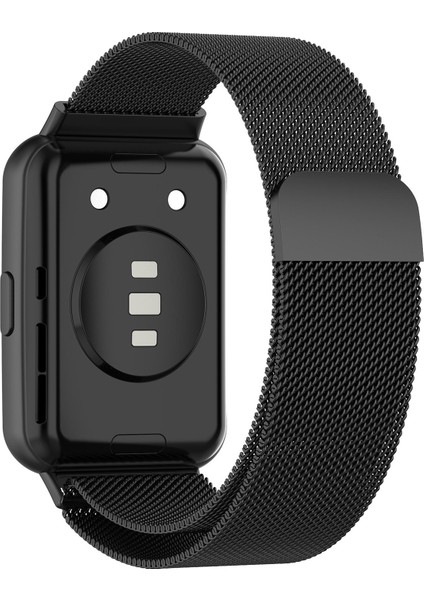 Huawei Watch Fit 2 ile Uyumlu Kordon Kayış Metal Hasır Kordon indirimleri