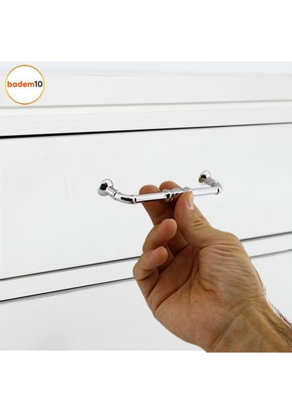 Mobilya Mutfak Dolabı Çekmece Dolap Kapak Kulpu Kulbu Krom 128 mm Metal Kulp modelleri