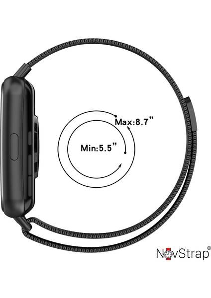 Huawei Watch Fit 2 ile Uyumlu Kordon Kayış Metal Hasır Kordon modelleri