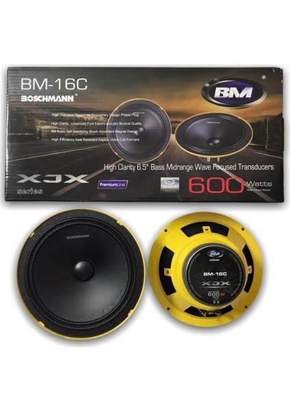 BM-16C Mıdrange 16 CM600 Wat 90 Rms