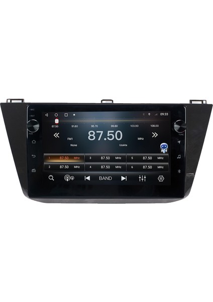 Volkswagen Tiguan Android Multimedya Carplay Oem 4gb RAM+64GB HDD 2017-2021 Navigosyan Tuşlu Ekran