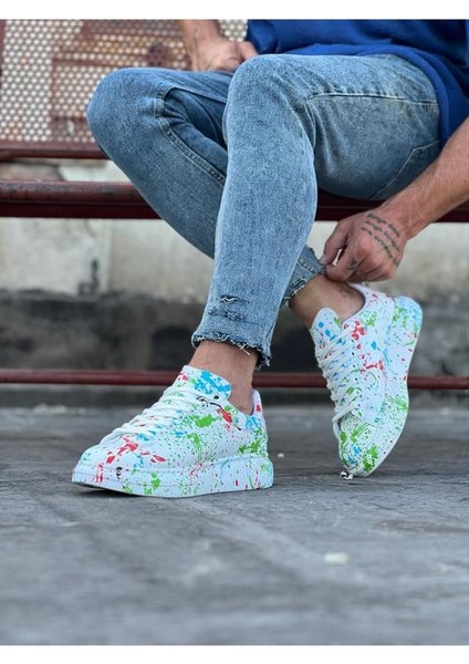 Yeşil Boyalı Erkek Casual Ayakkabı WG501 fiyatları