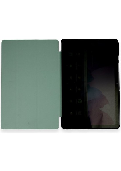Xiaomi Pad 6 / 6 Pro 11 Inç Uyumlu Kılıf Smart Cover Standlı Arkası Sert Şeffaf Kapak