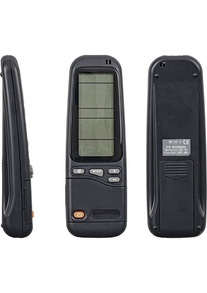 Kk Rc-3ı-1 Siyah Klima Kumandası Klima