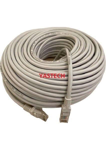 30 Metre Cat6 Network-Ağ-Ethernet Kablosu Gri