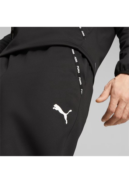 Puma Fit Taped Pwrfleece Jogger Siyah Erkek Eşofman Üstü modelleri