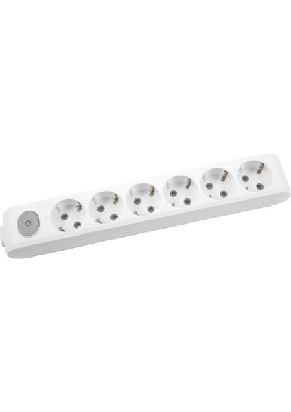 Multi-Let Altılı Priz Klemensli (Kablosuz) Anahtarlı