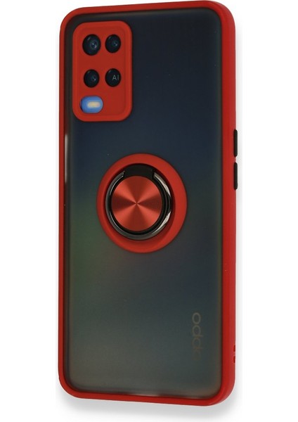 Oppo A54 4g Kılıf Montreal Yüzüklü Standlı Arkası Buğulu