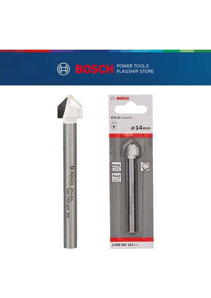 14 Mm. Cyl-9 Seramik Matkap Ucu 2 608 587 167