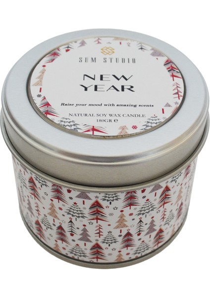 Sum Studıo Zencefilli Kurabiye Kokulu Yılbaşı Mumu 180 gr fiyatları